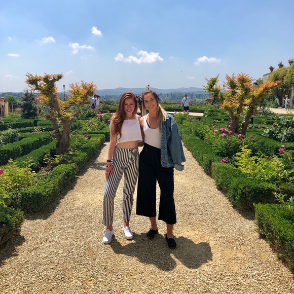 Black ankle high wide trouser - Picture 4 of 4